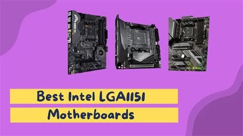 best lga 1151 motherboard|The Best Intel LGA 1151 Motherboards in 2022 .
